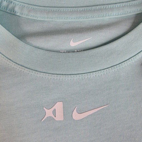 Nike T-Shirt Womens Large A'ja Wilson Signature Loose Fit Cotton Tee WNBA NWT - Picture 2 of 10